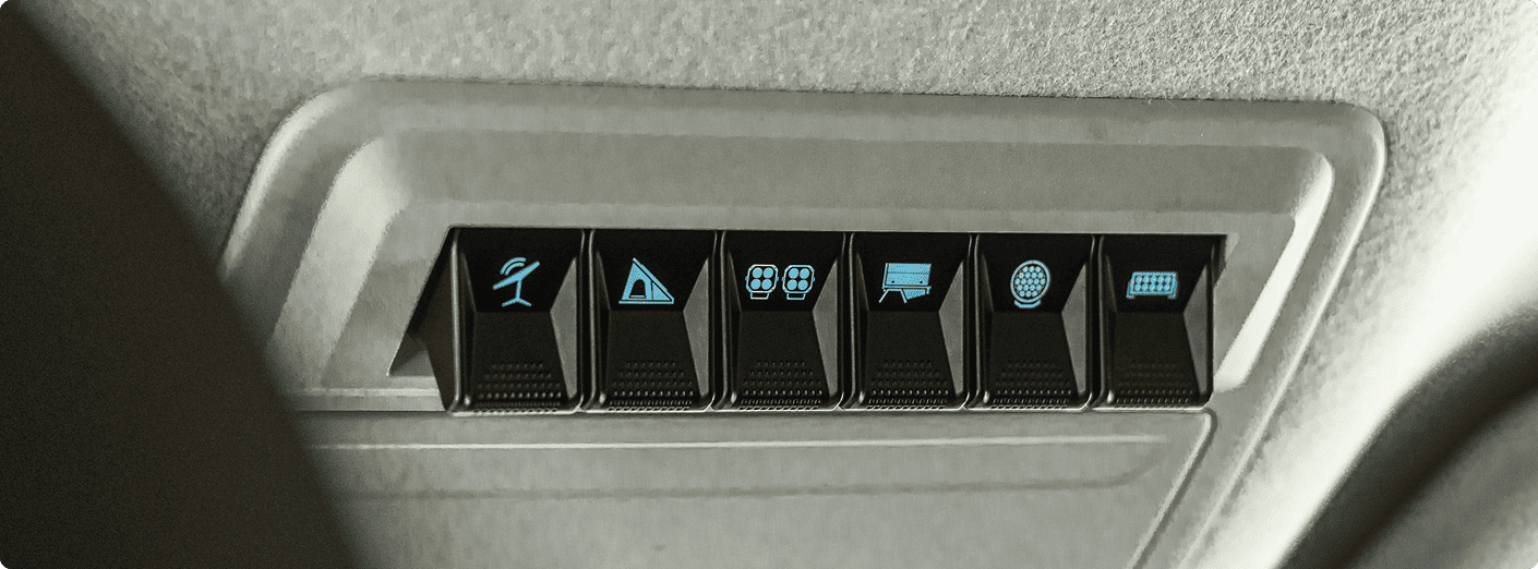Flicken Awesome: Overhead Auxiliary Switch Caps. Why Your Next Gen Deserves Better.