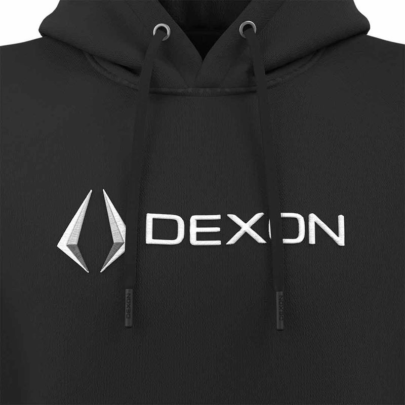 DEXON Black Hoodie Front Logo