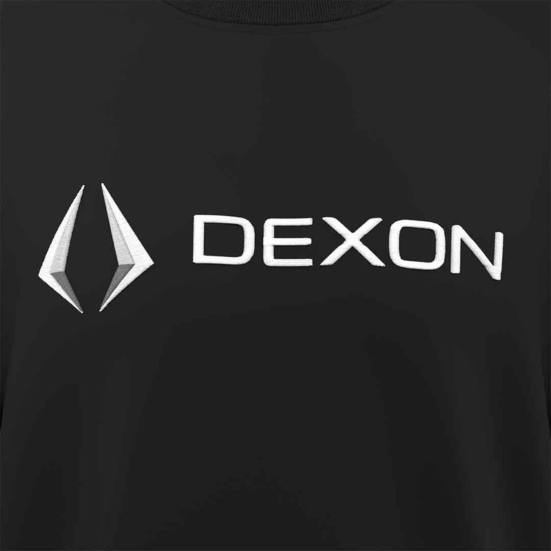 DEXON Classic Tee (Black) | Oversized Pima Cotton Blend Print