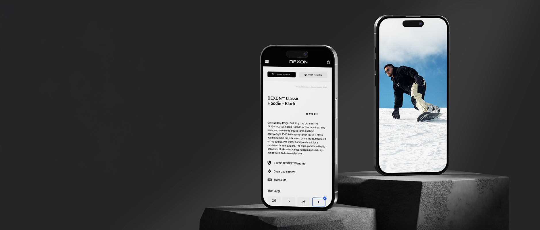 Dexon Product Collection Banner