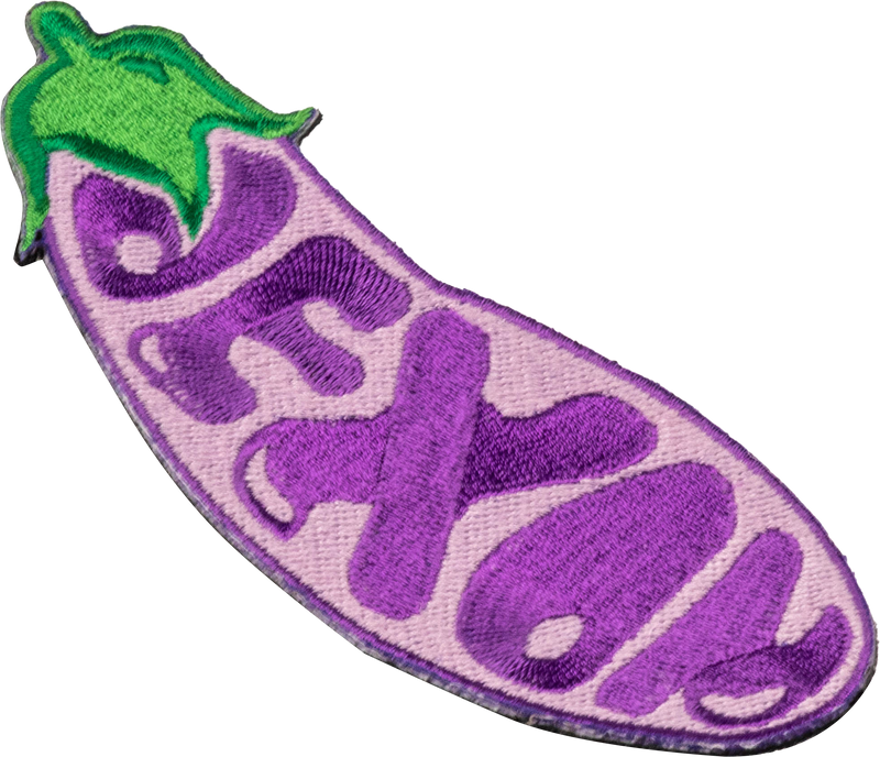 Eggplant Embroidery