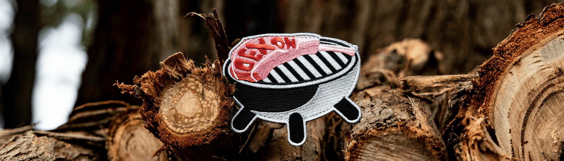 Dexon Sizzle Embroidery Velcro Patch Banner